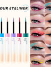 Newest Pudaier Colorful Liquid Matte Eyeliner