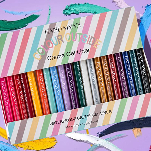 Neon Eyeliner Pen Waterproof Colour Outside