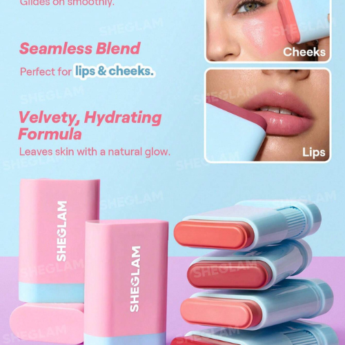 Sheglam Glass Glow Blush Stick-cherry Express - Image 3